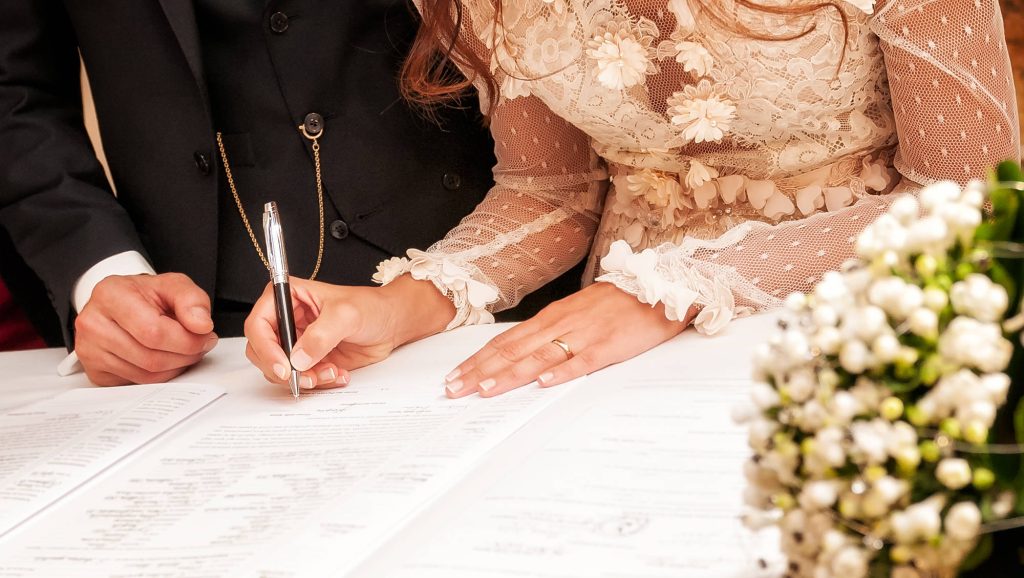 mariage civil